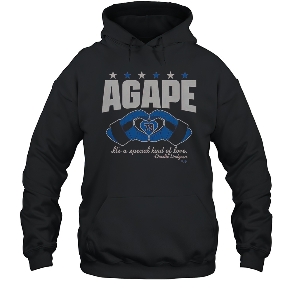 Charlie Lindgren Agape Love 79 Its A Specical Kind Of Love T-Shirt Unisex Hoodie