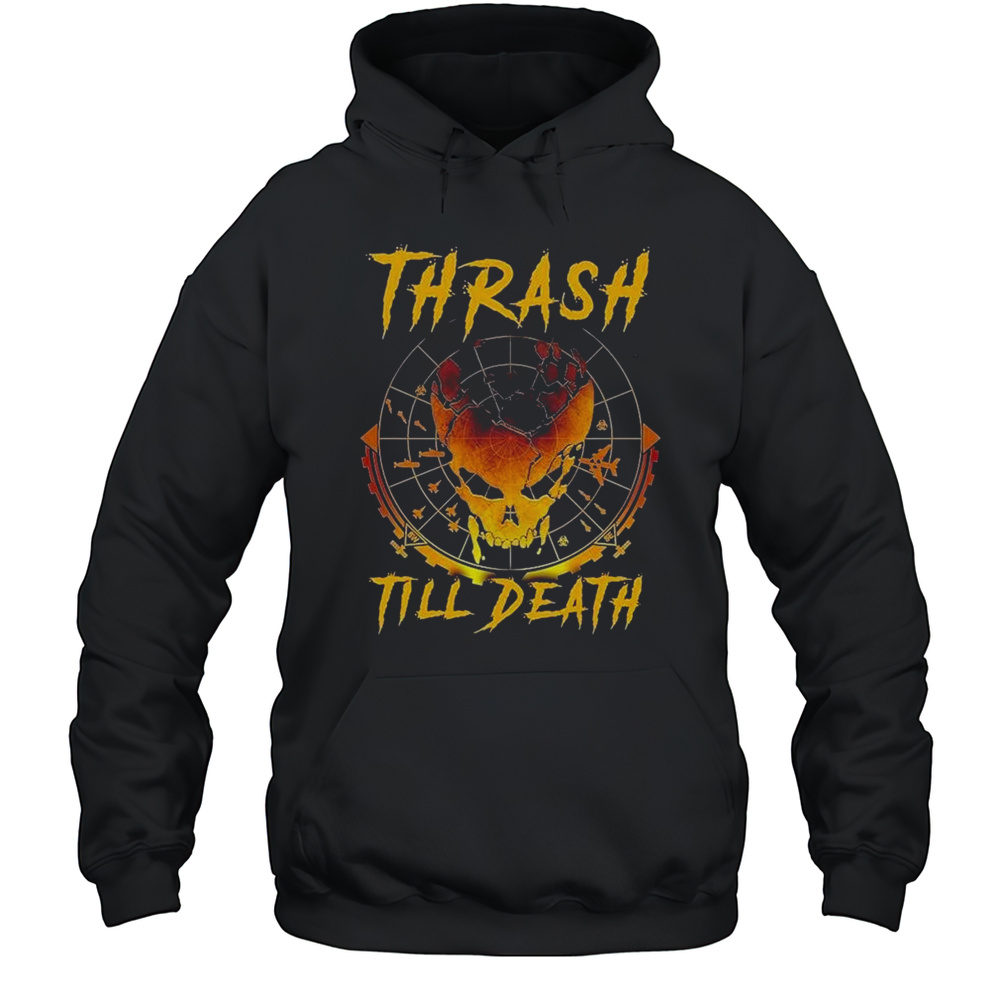 Destruction Thrash Till Death T-shirt Unisex Hoodie