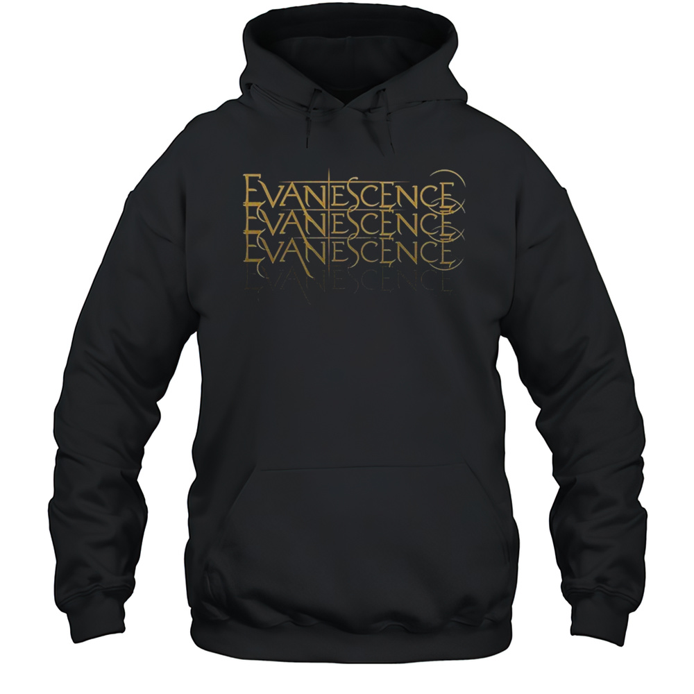 Evanescence Repeat Logo T-shirt Unisex Hoodie