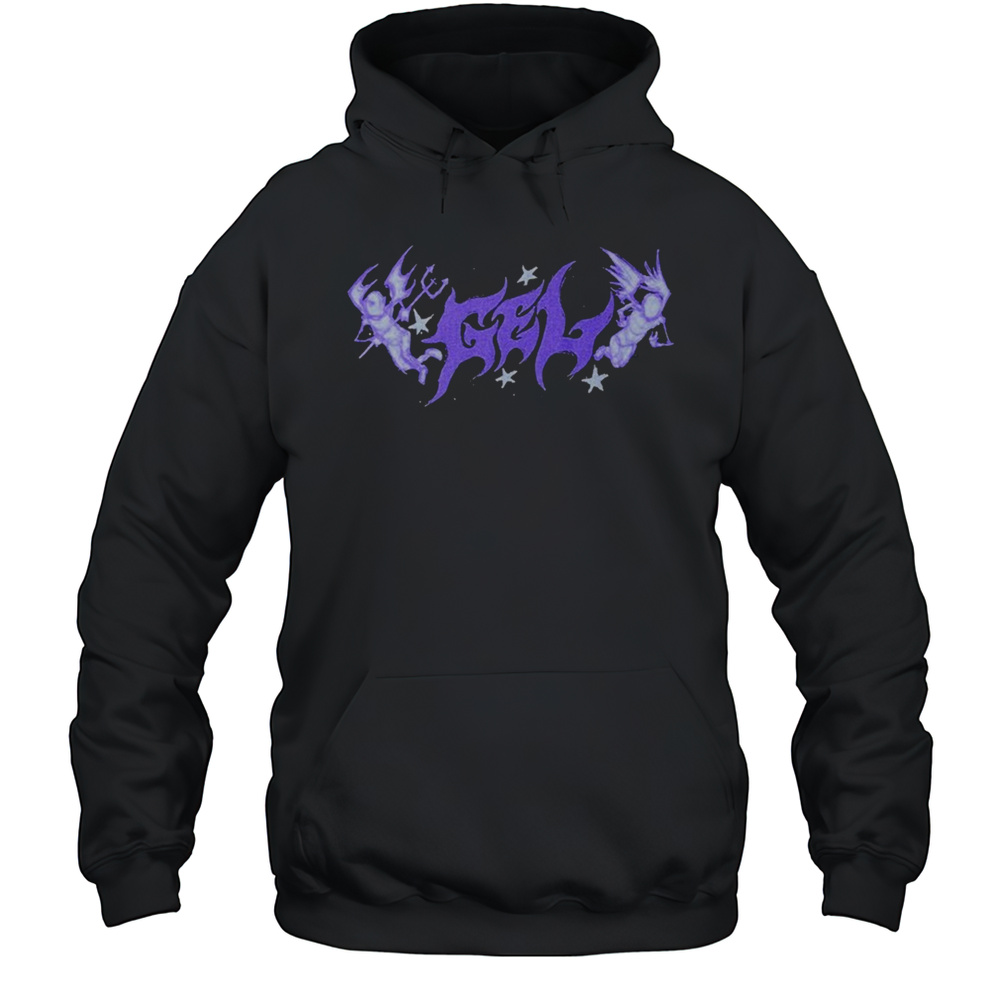 Gel Devil And Angel T-shirt Unisex Hoodie