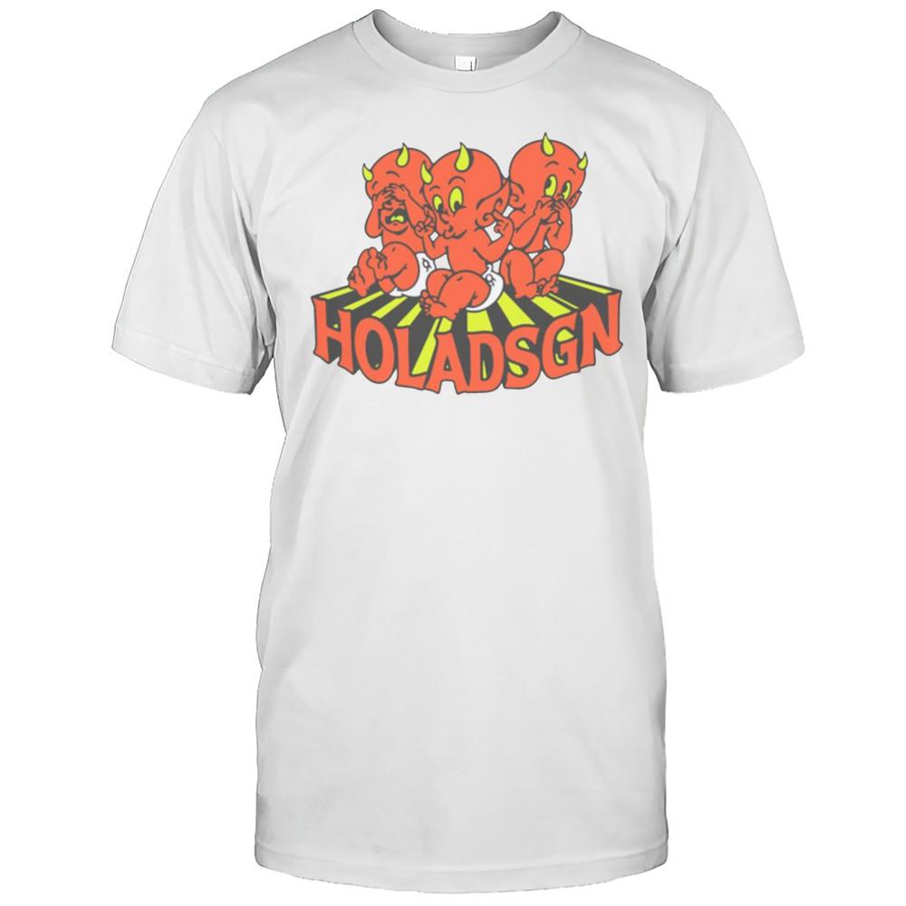 HOLADSGN Three Devils Graphic T Shirt