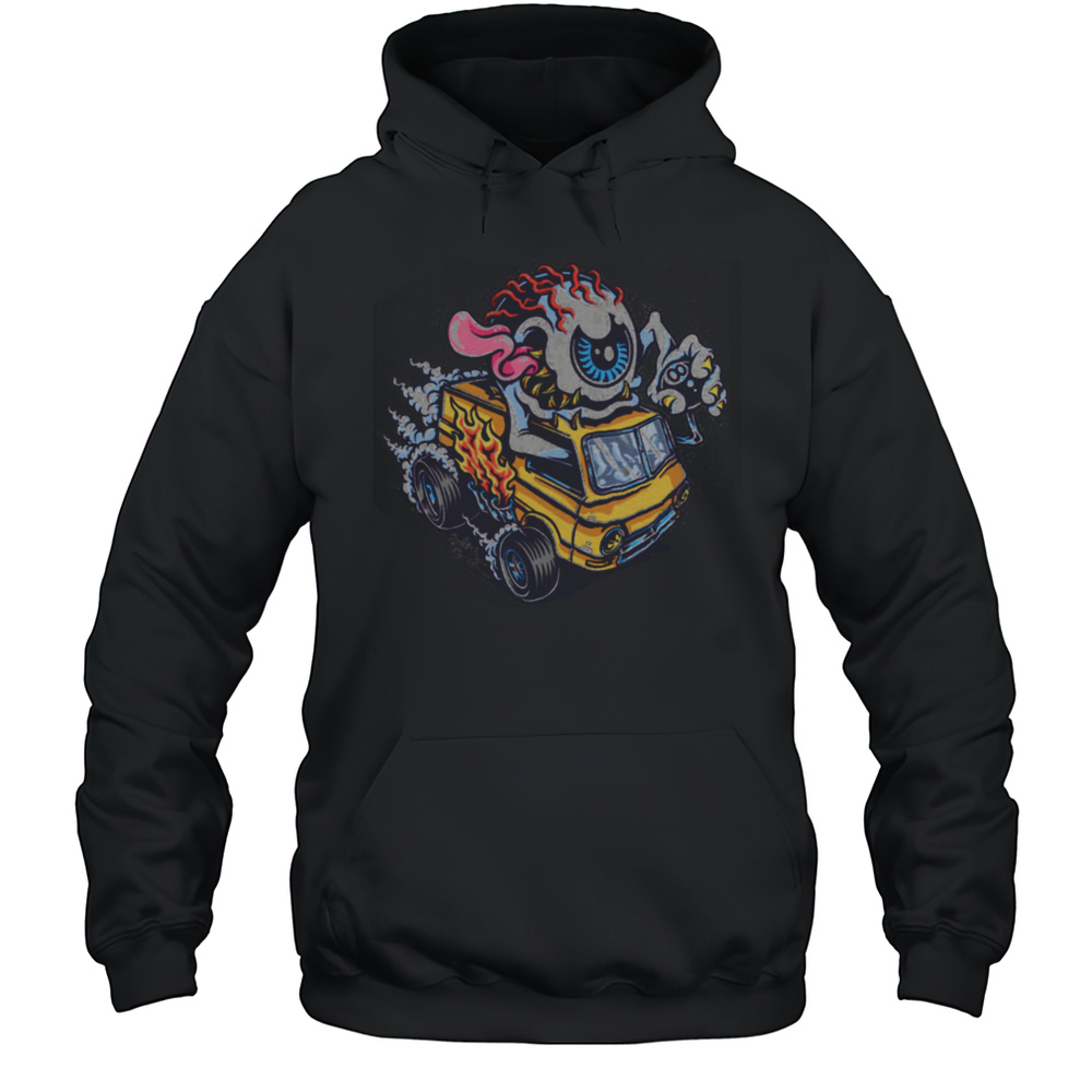 Hot Rod Eyeball Monster T Shirt Unisex Hoodie