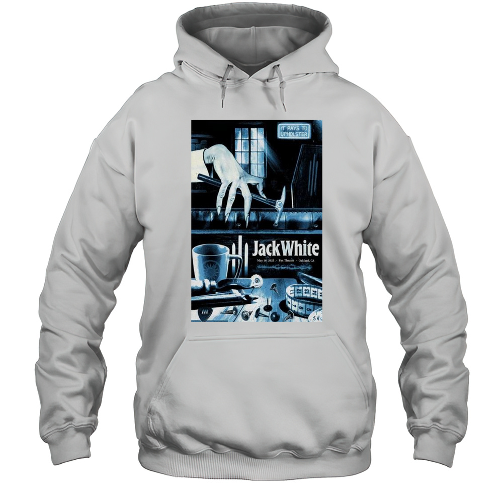 Jack White At Fox Theater In Oakland CA On May 16 2025 Concert T-shirt Unisex Hoodie