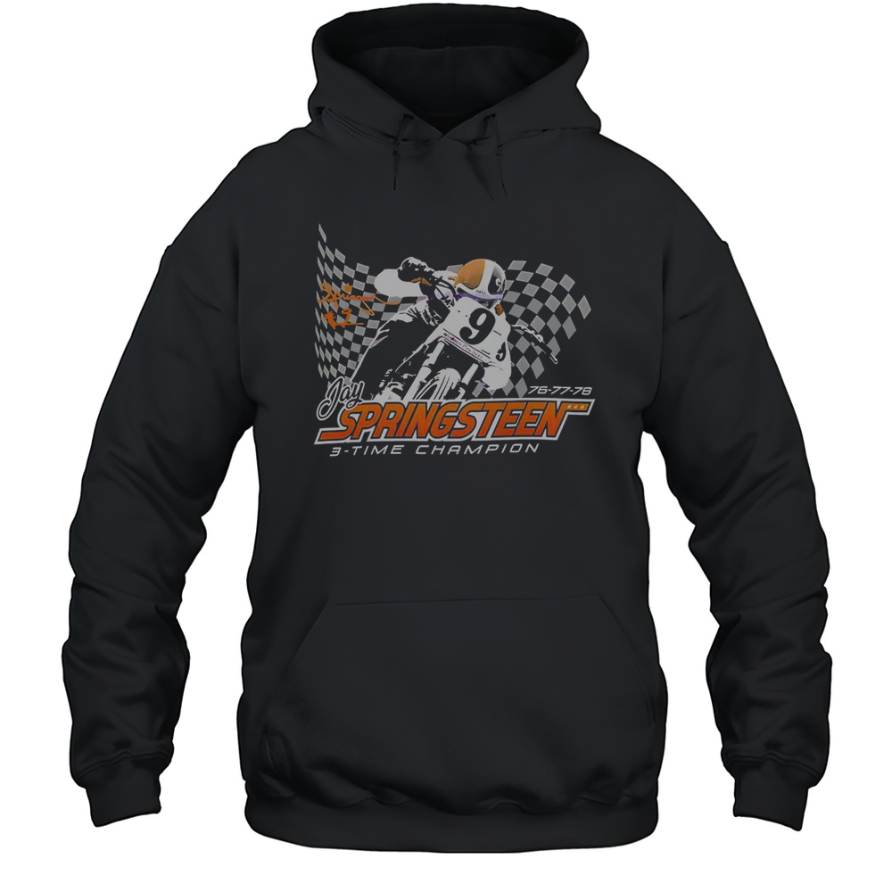 Jay Springsteen Springer Signature 3 Time Champion T-Shirt Unisex Hoodie