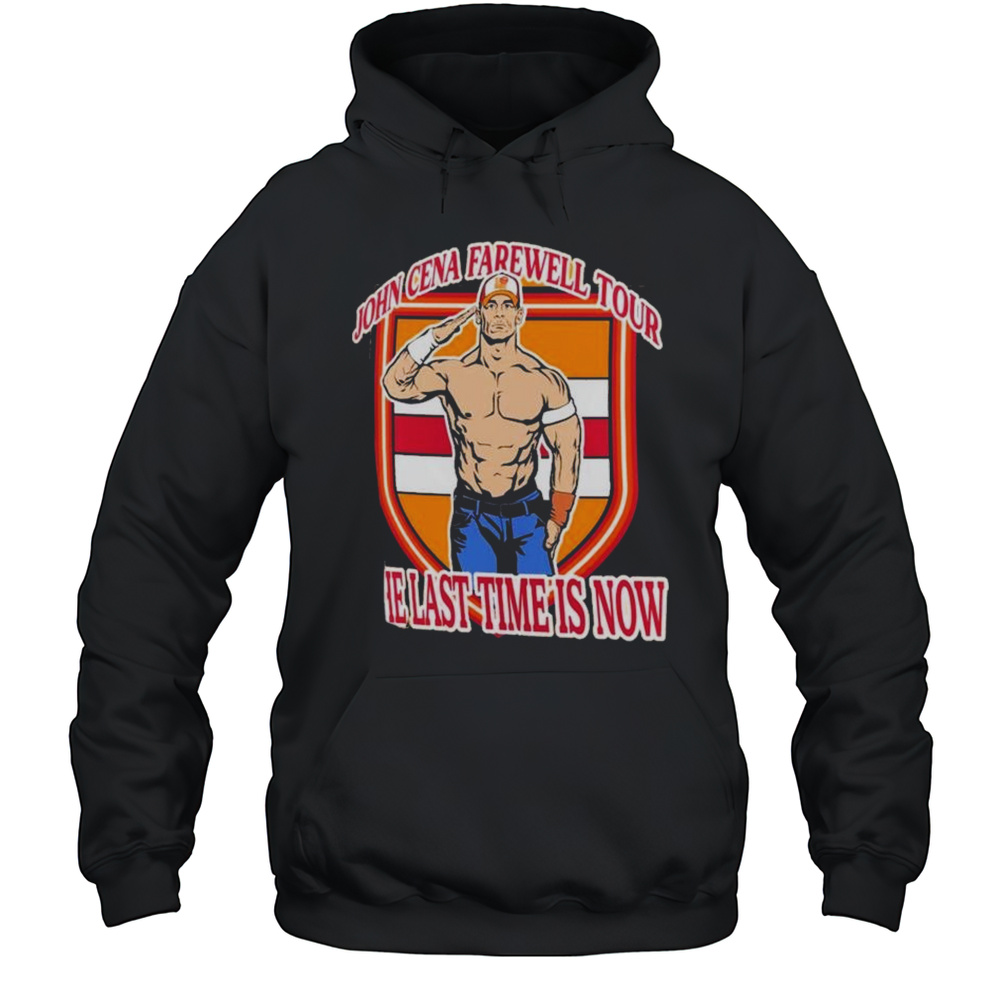 John Cena Farewell Tour 2025 Tampa The Last Time Is Now WWE T-shirt Unisex Hoodie