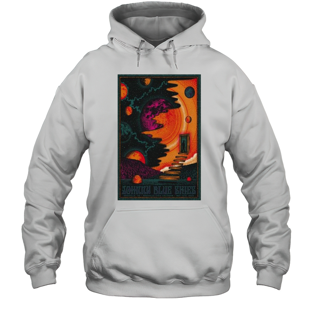 Johnny Blue Skies Knoxville Civic Coliseum Knoxville TN May 16 2025 Tour T-shirt Unisex Hoodie