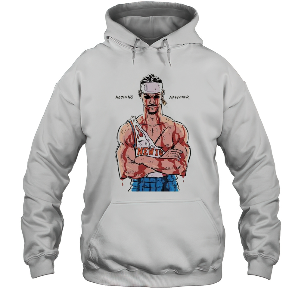Josh Hart  Zoro New York Knicks Basketball Nothing Happened T-shirt Unisex Hoodie