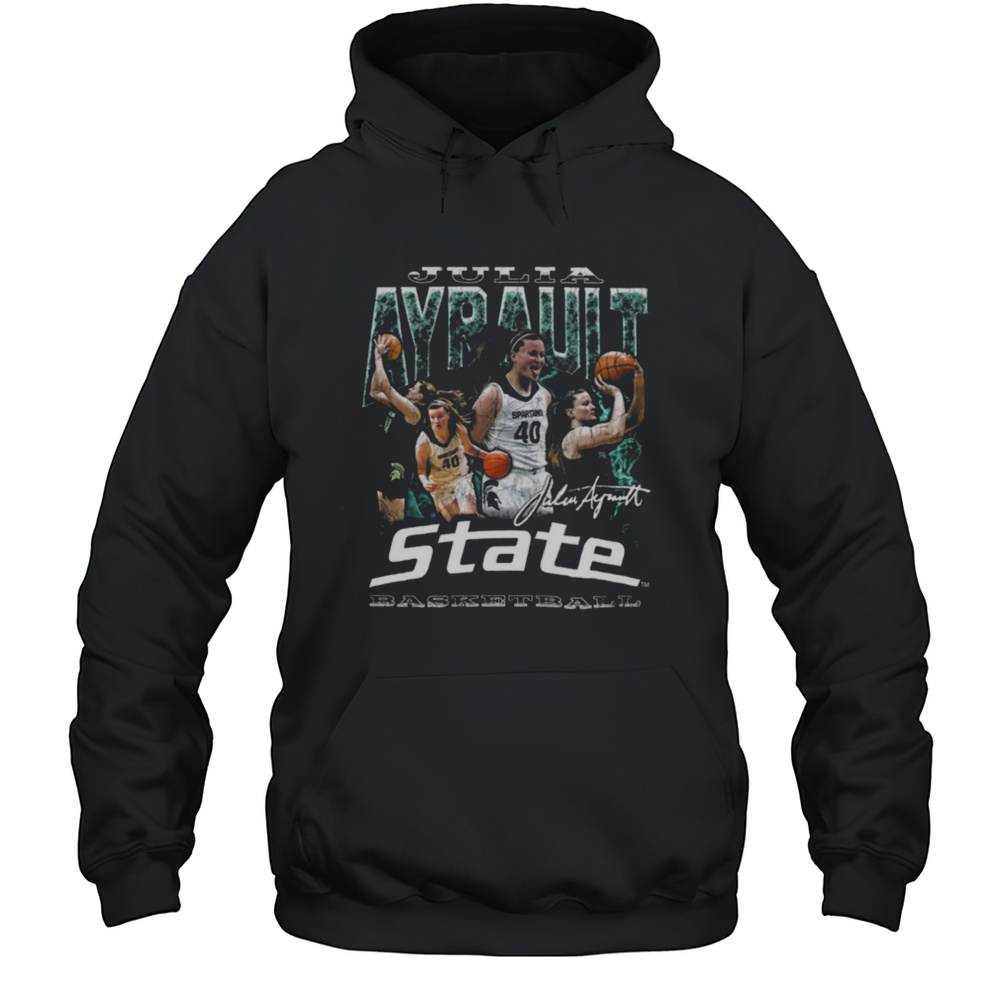 Julia Ayrault Fan Apparel College Basketball Graphic Shirt Unisex Hoodie