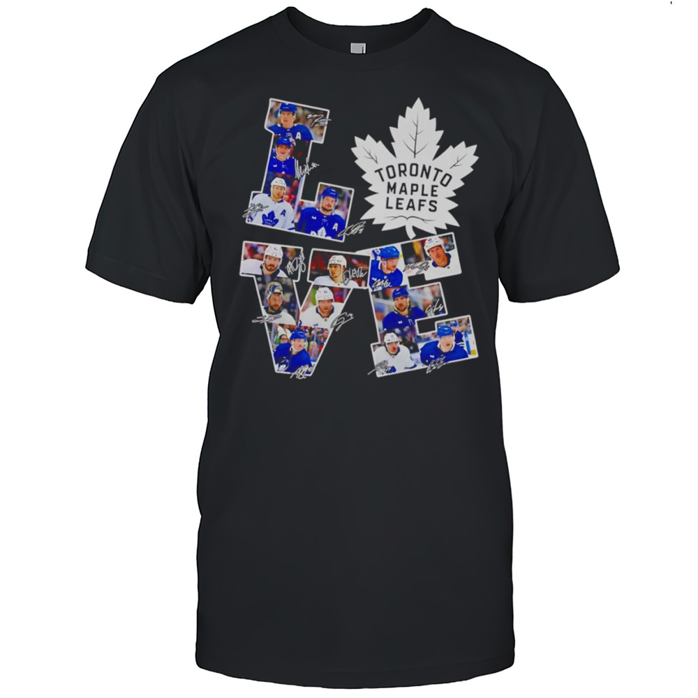 Love Toronto Maple Leafs Signature Shirt