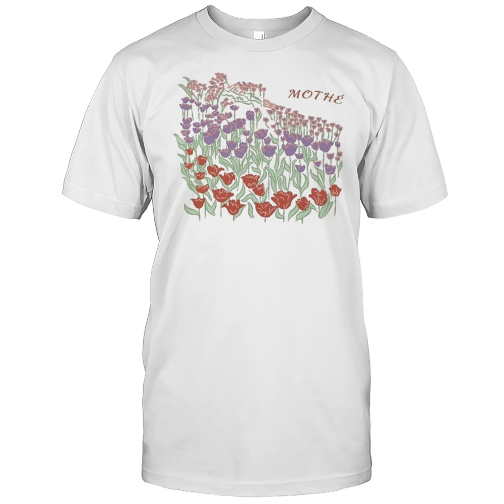 Moth Flowers T-shirt