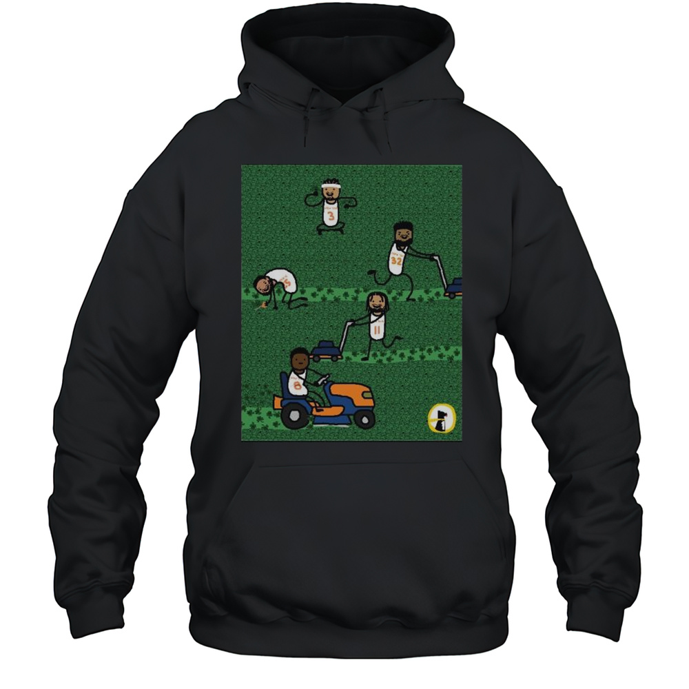 New York Knicks Basketball Eliminate The Celtics From The Garden T-shirt Unisex Hoodie