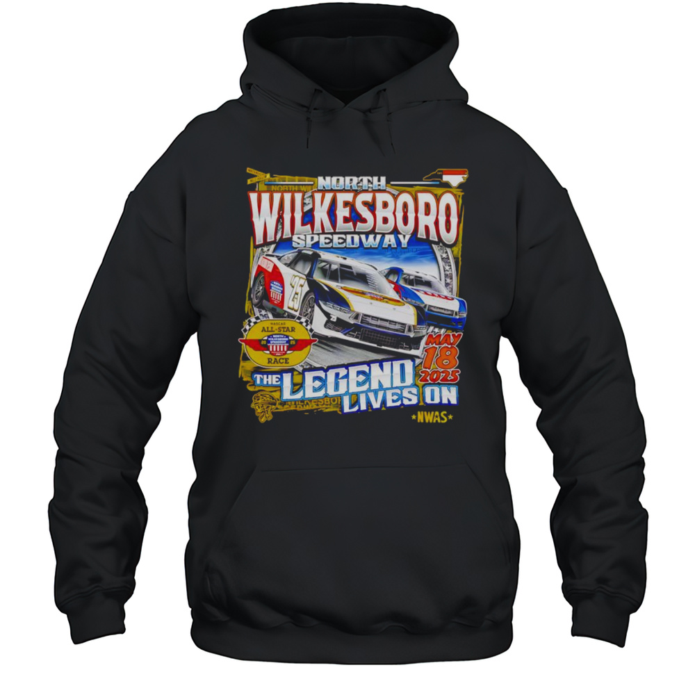 North Wilkesboro Speedway 2025 NASCAR All-Star Race Shirt Unisex Hoodie
