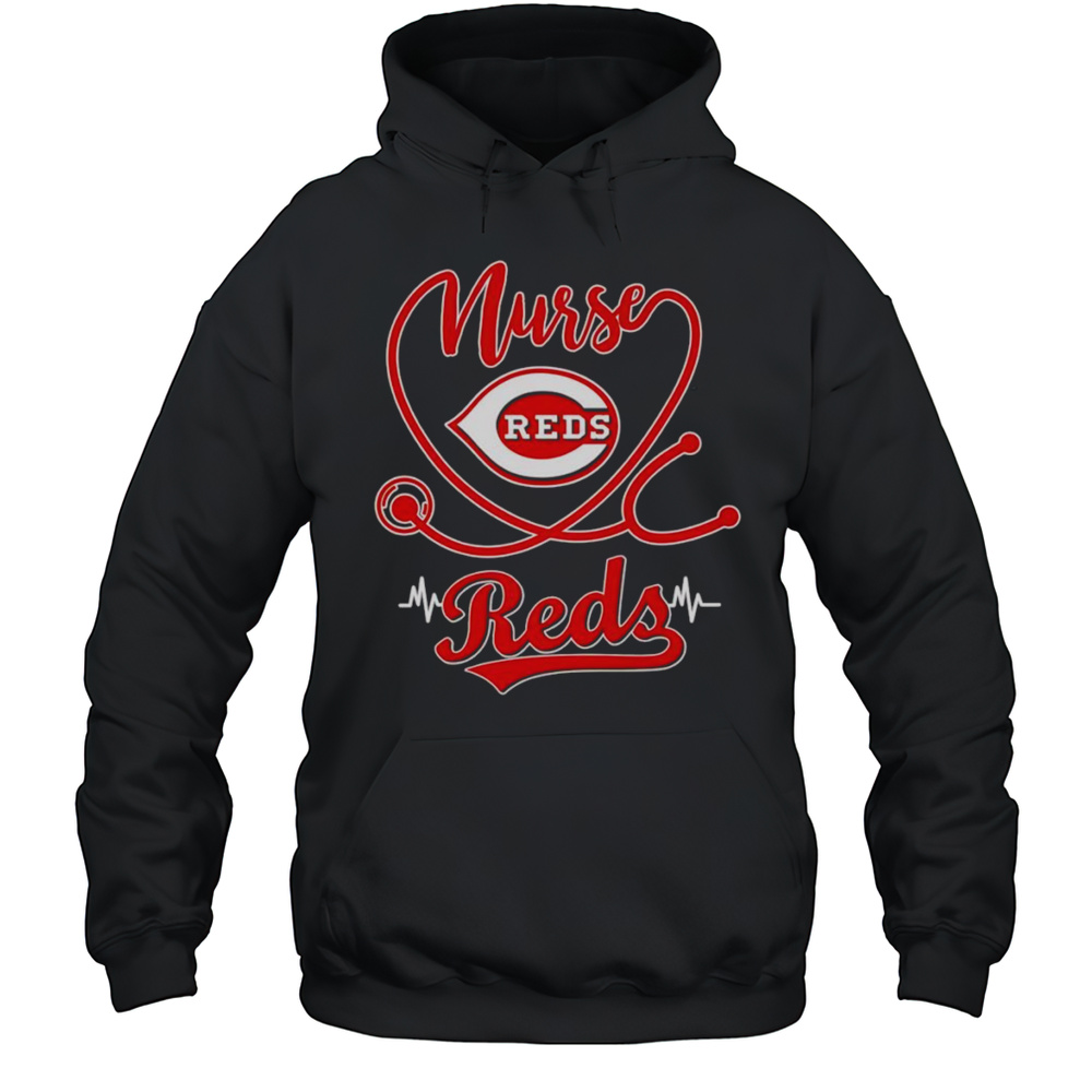 Nurse Cincinnati Reds Shirt Unisex Hoodie