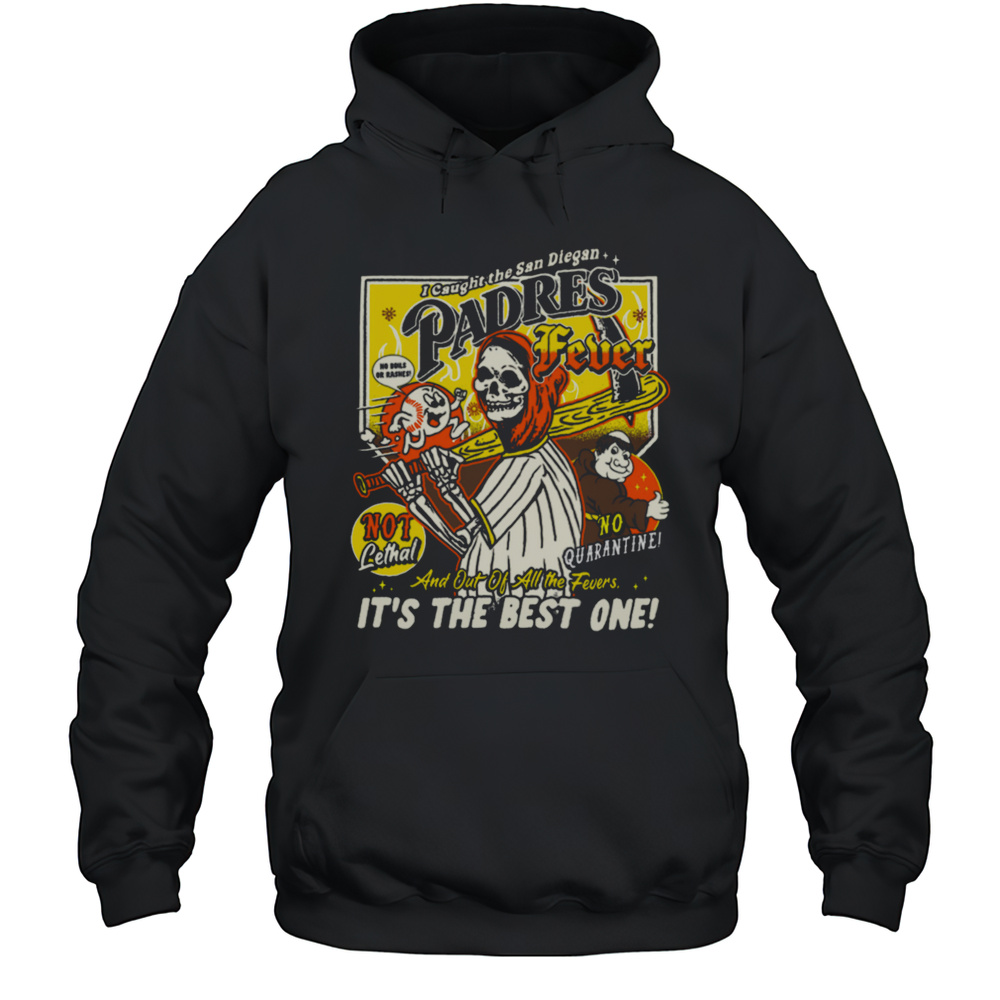 Padres Fever San Diegan Baseball T Shirt Unisex Hoodie