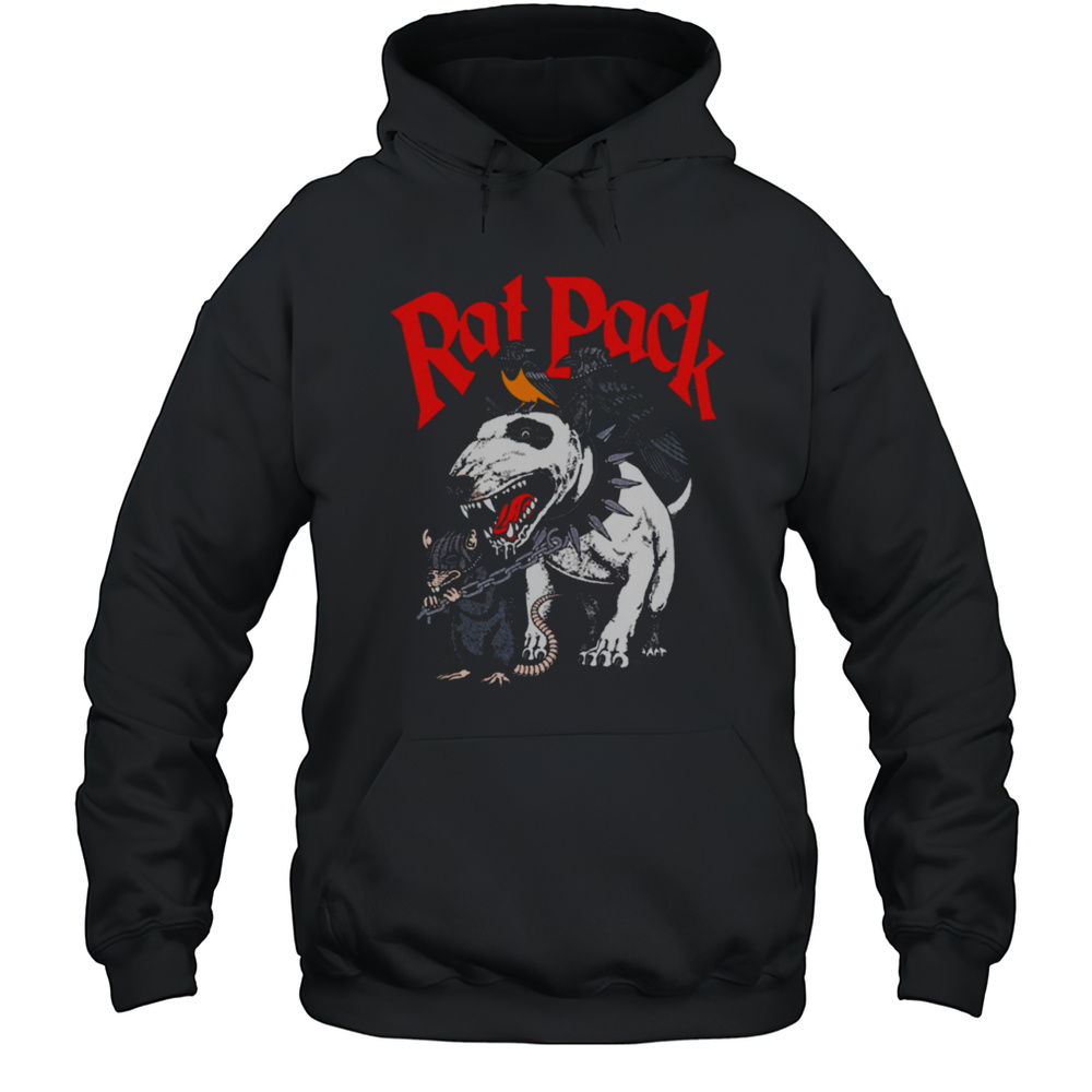 Rat Pack Graphic T Shirt Unisex Hoodie