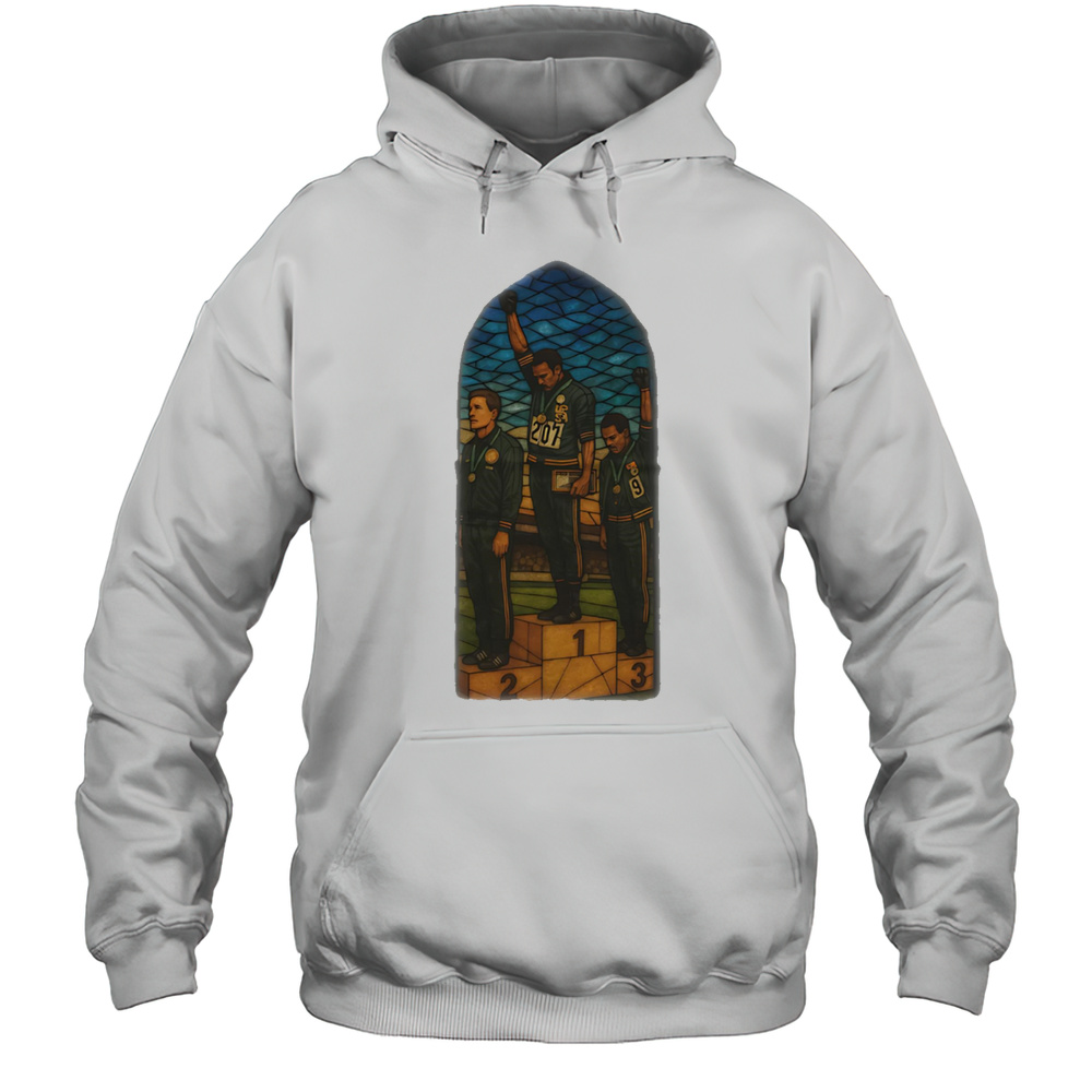 Stained Glass 1968 Olympics Shirt Unisex Hoodie