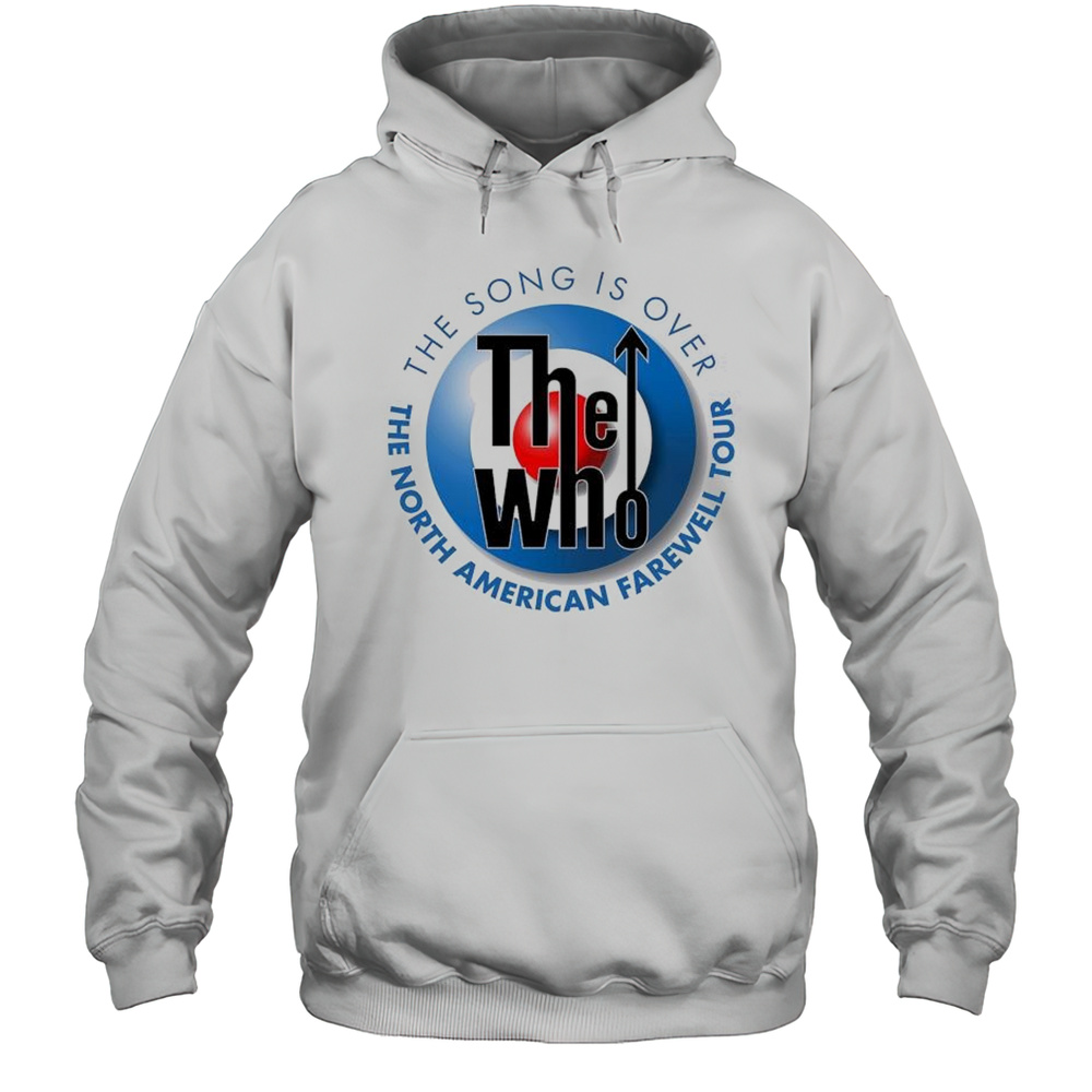 The Who The North American Farewell Tour The Song Is Over 2025 T-shirt Unisex Hoodie