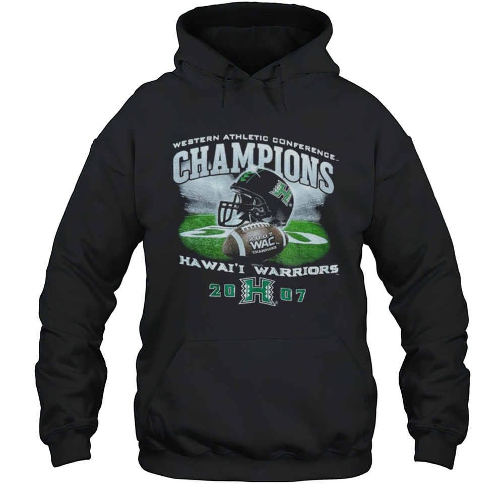 Vintage Hawaii Warriors Shirt Unisex Hoodie