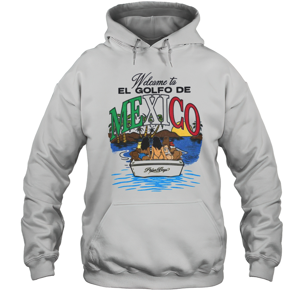 Welcome To El Golfo De Mexico Paisa Boys T Shirt Unisex Hoodie