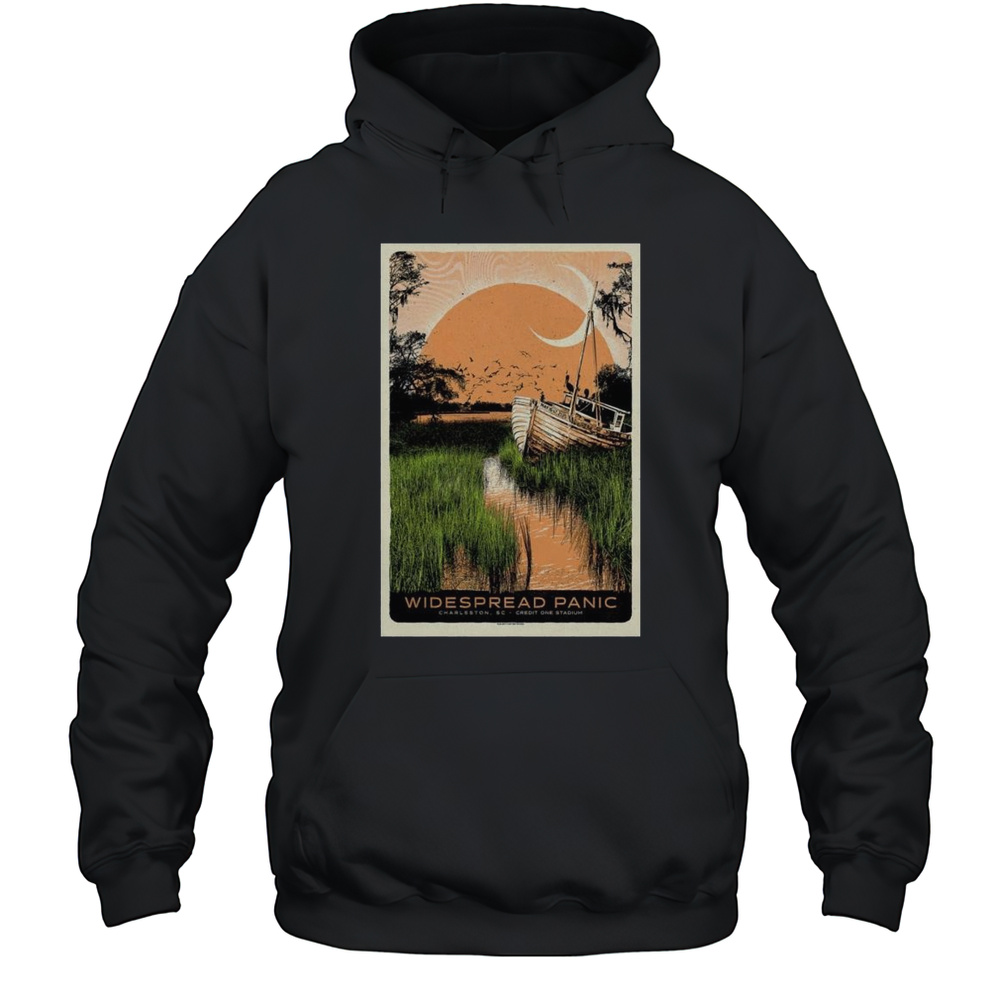 Widespread Panic Credit One Stadium Charleston SC May 16-17 2025 Tour T-shirt Unisex Hoodie
