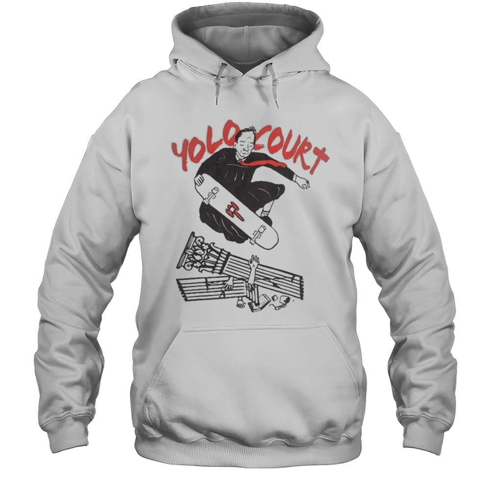 Yolo Court Skateboard T-shirt Unisex Hoodie