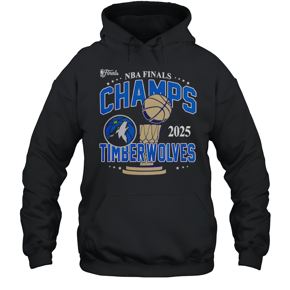 2025 NBA Finals Minnesota Timberwolves Championship Shirt Unisex Hoodie