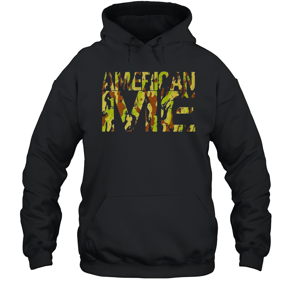 American Me Camo Logo T-shirt Unisex Hoodie