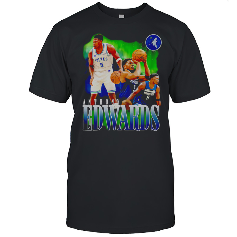Anthony Edwards Minnesota Timberwolves Notorious 3 0 Player Shirt