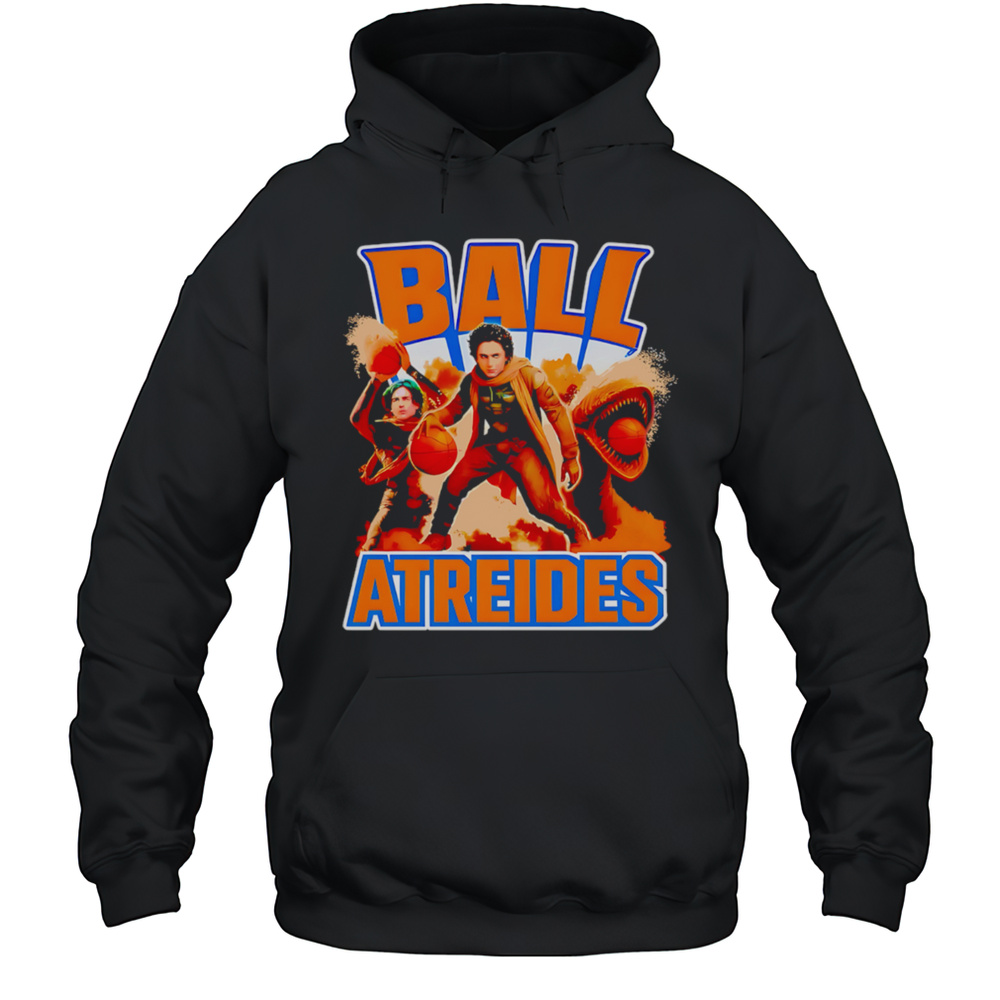 Ball Atreides New York Knicks Nba Playoffs 2025 Shirt Unisex Hoodie