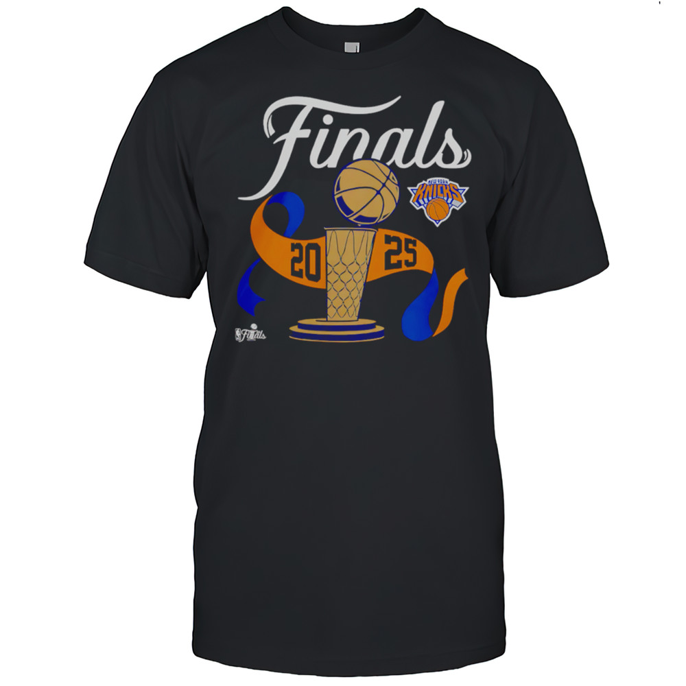 Basketball Finals Trophy New York Knicks 2025 Shirt