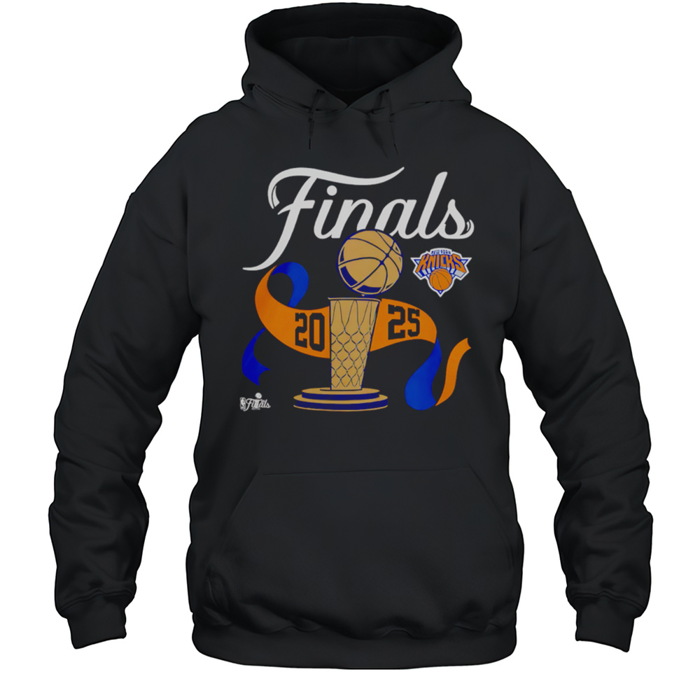 Basketball Finals Trophy New York Knicks 2025 Shirt Unisex Hoodie