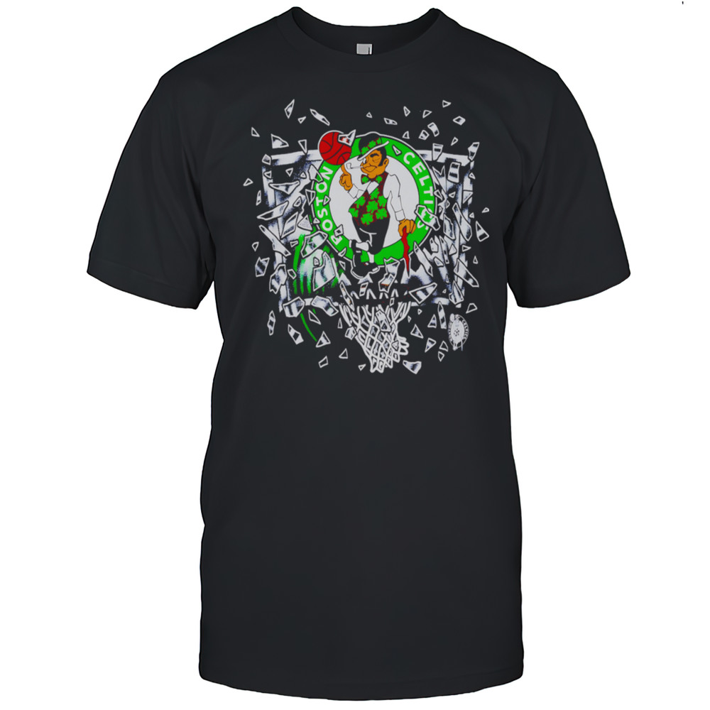 Boston Celtics Shattered Vintage Shirt