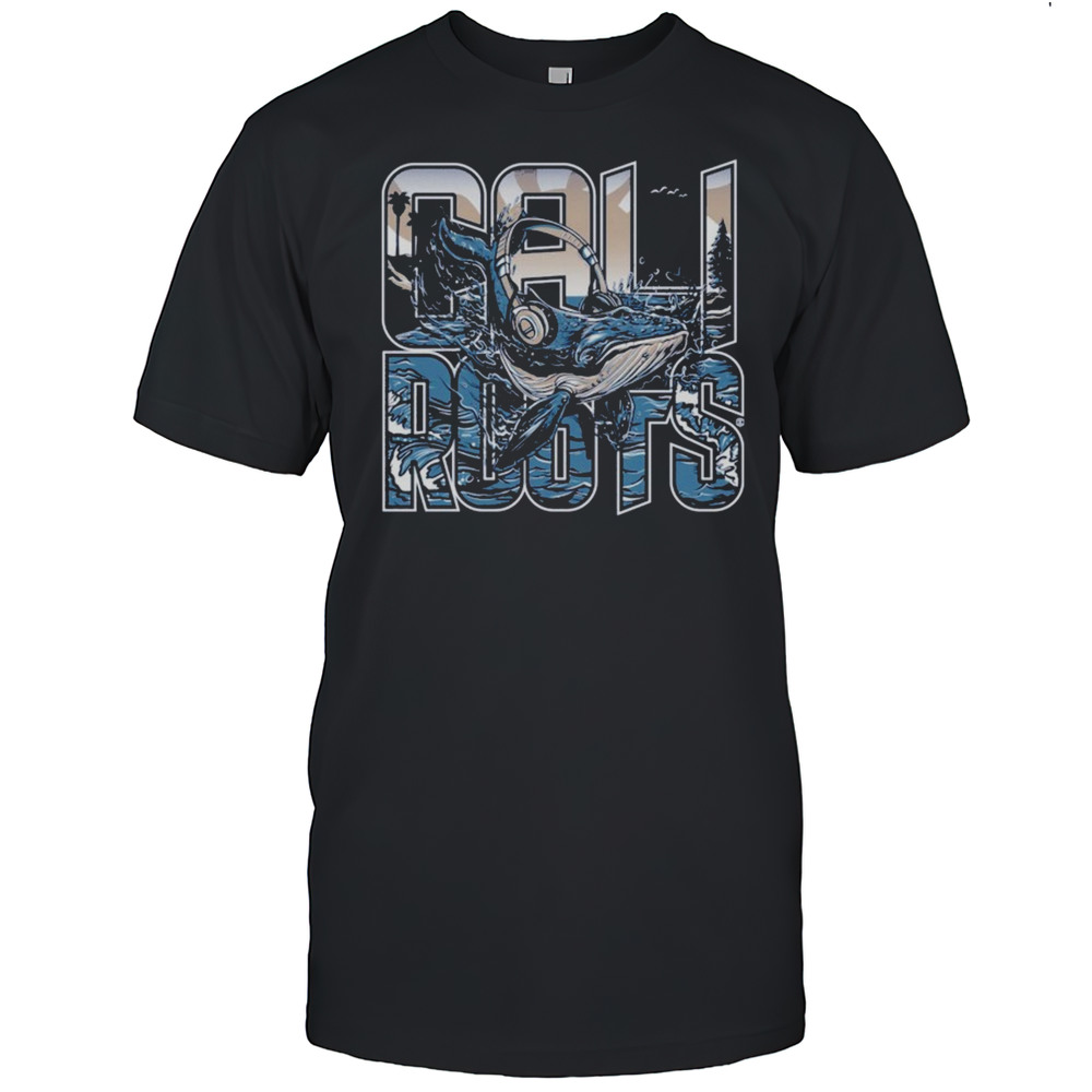 California Roots Whalephones T-shirt