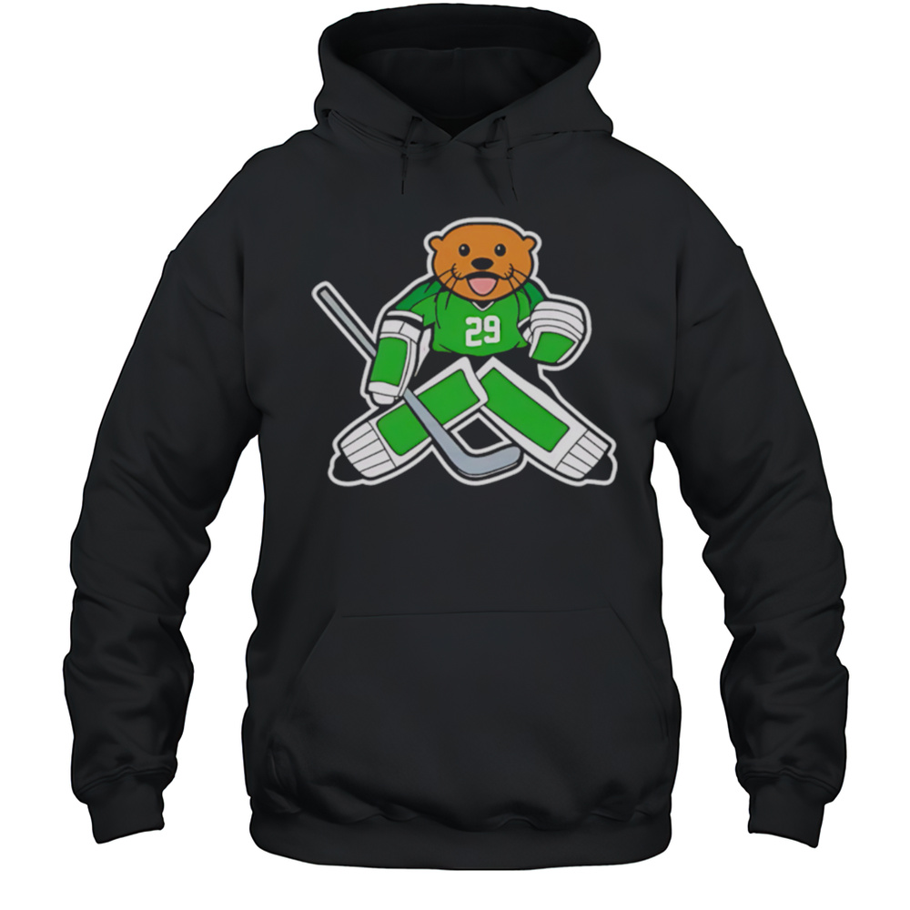 Dallas Stars Weasel 29 Funny Cartoon Hockey Shirt Unisex Hoodie