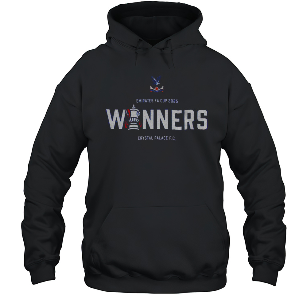 FA Cup Emirates Winners Crystal Palace Football Club 24 25 Shirt Unisex Hoodie