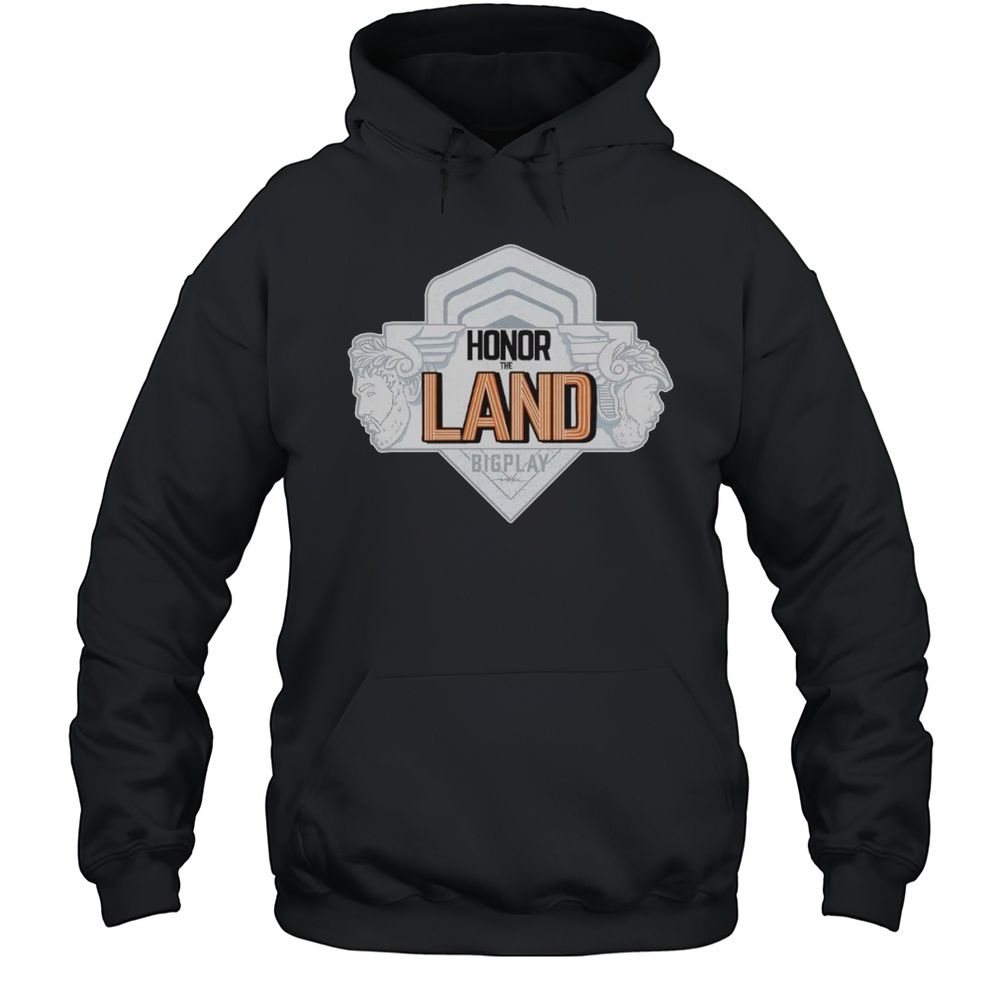Honor The Land Cleveland Guardians Shirt Unisex Hoodie