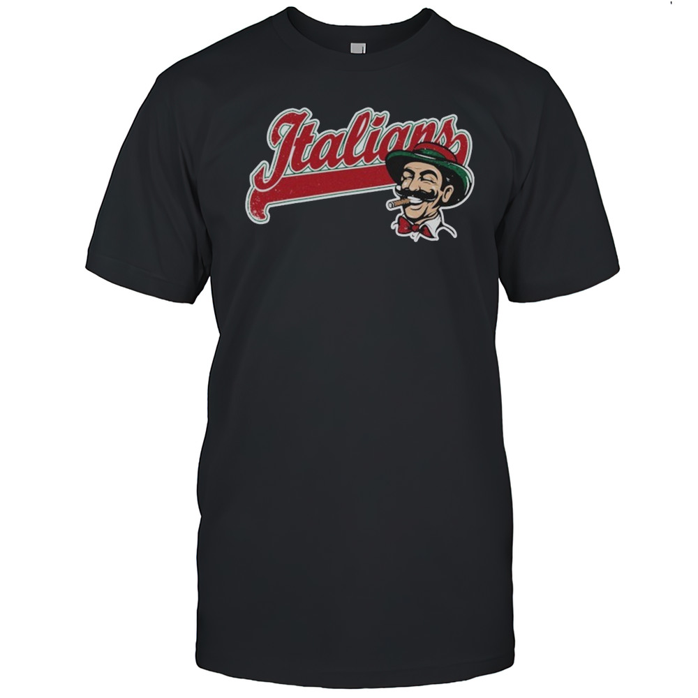 Italians Cigarettes Baseball T-shirt