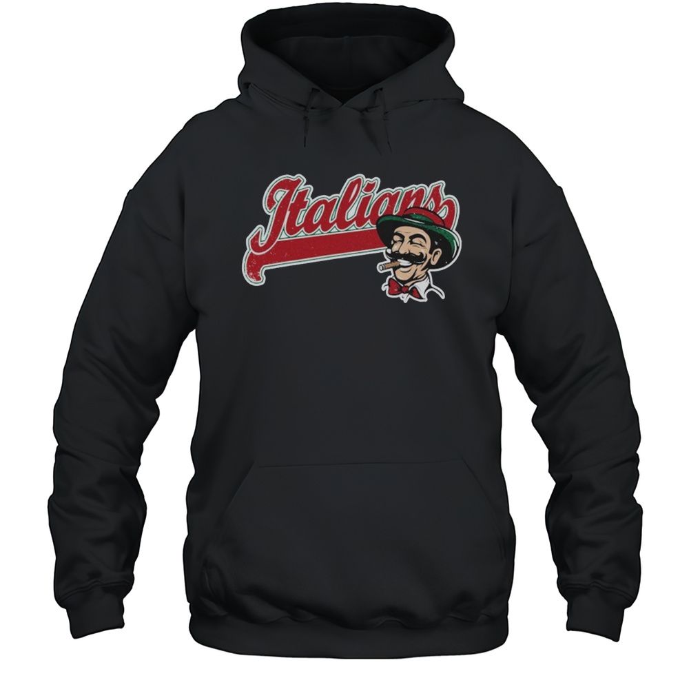Italians Cigarettes Baseball T-shirt Unisex Hoodie