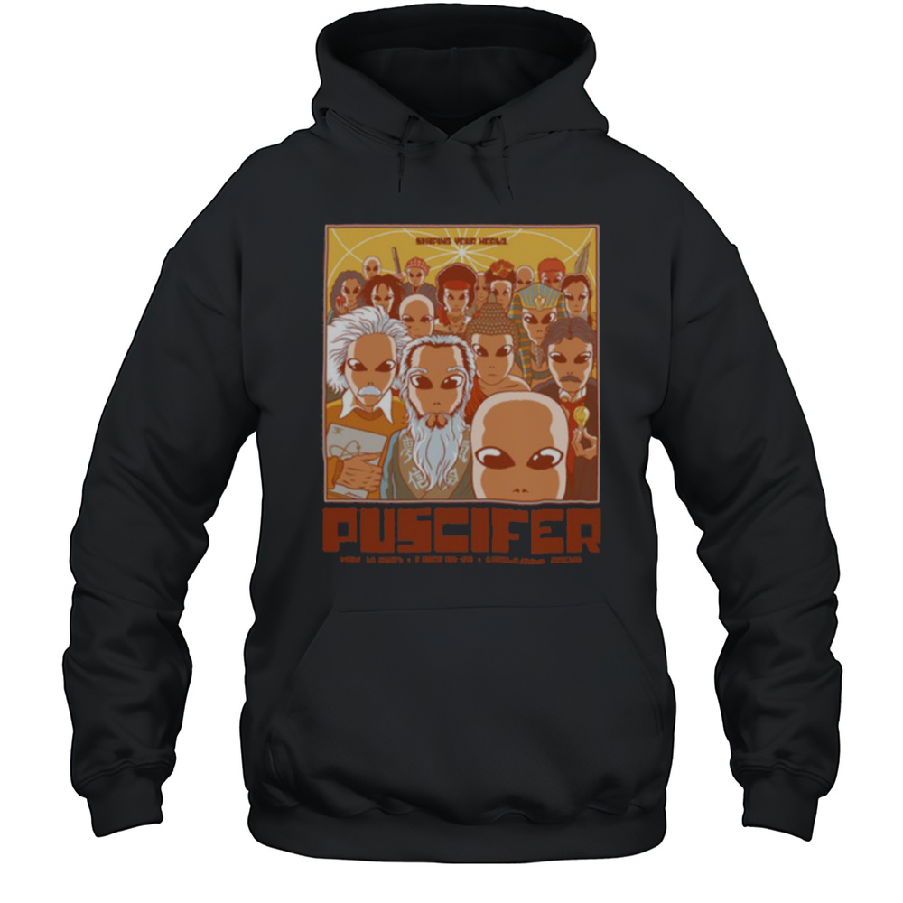 May 18 2025 Puscifer Tour EagleBank Arena Fairfax VA T Shirt Unisex Hoodie
