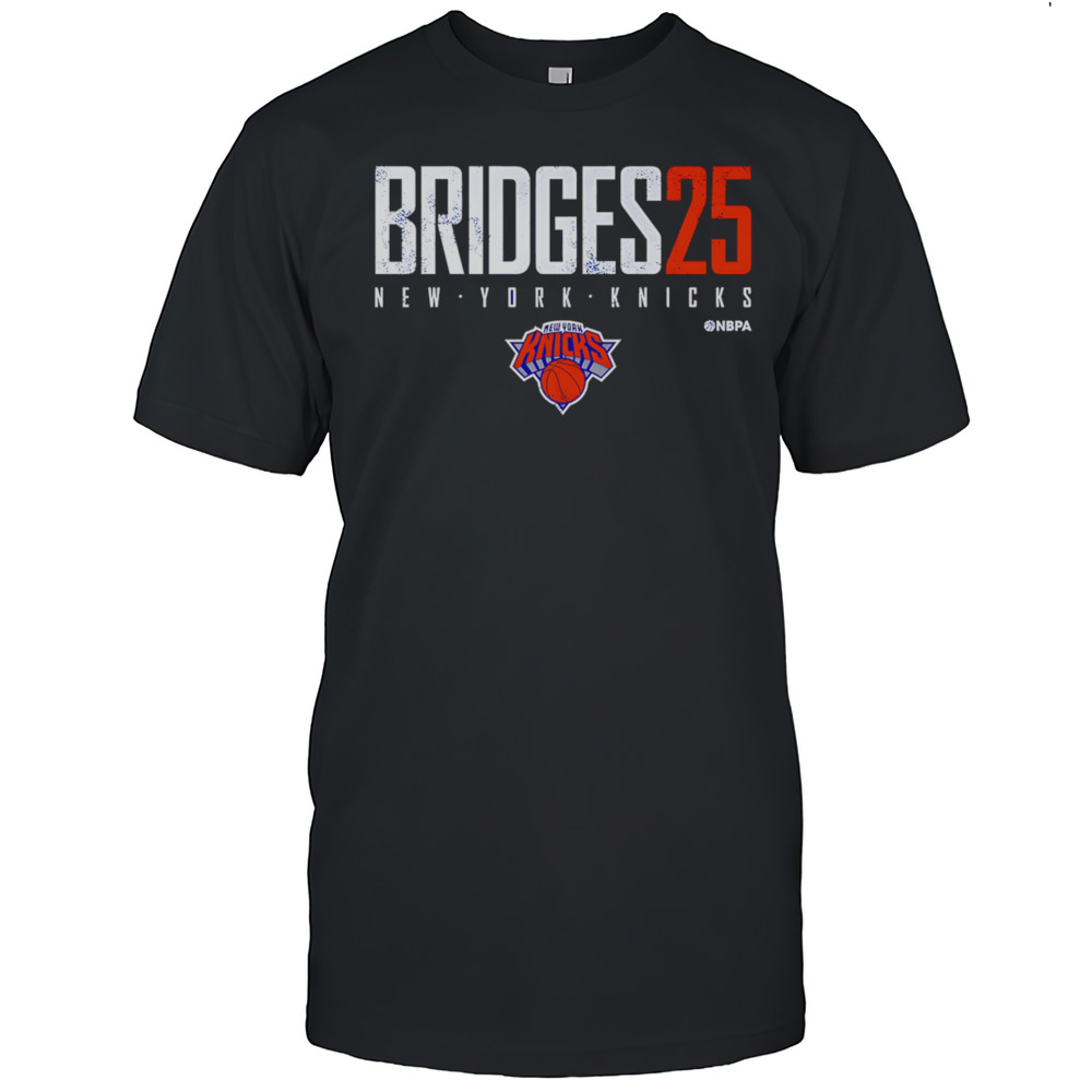 Mikal Bridges 25 New York Knicks Shirt