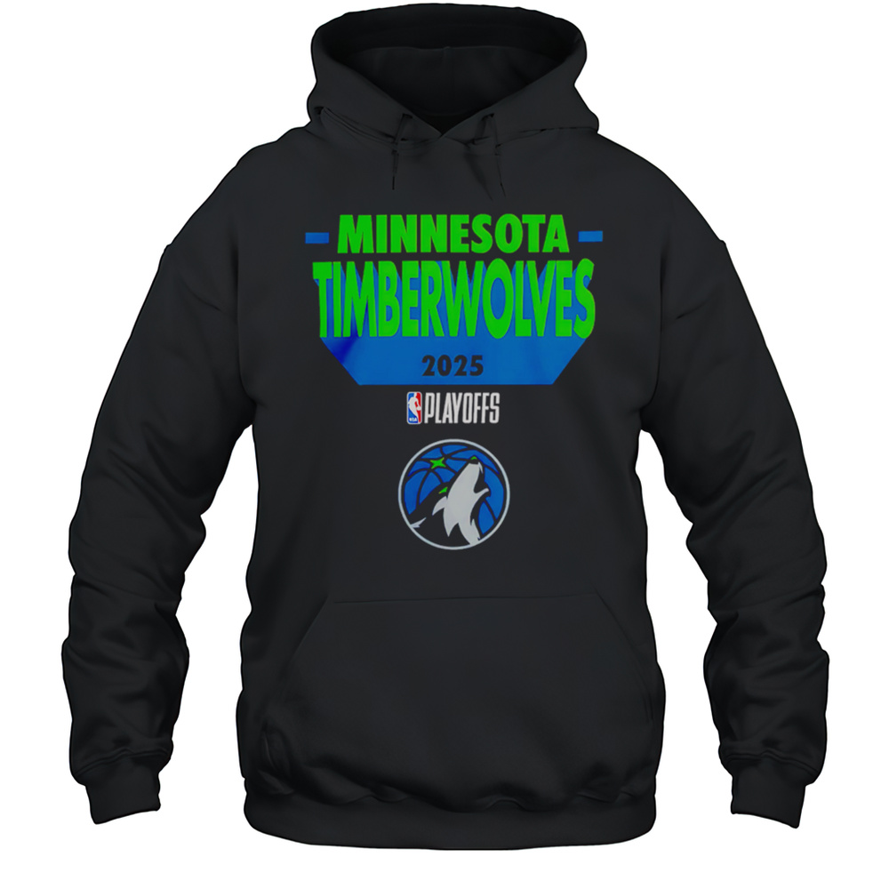 Minnesota Timberwolves 2025 Playoff Participant NBA Playoff Shirt Unisex Hoodie