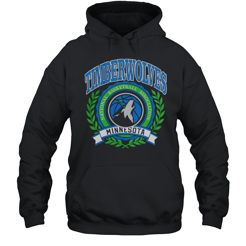 Minnesota Timberwolves Crest Logo Playoff 2025 Shirt Unisex Hoodie