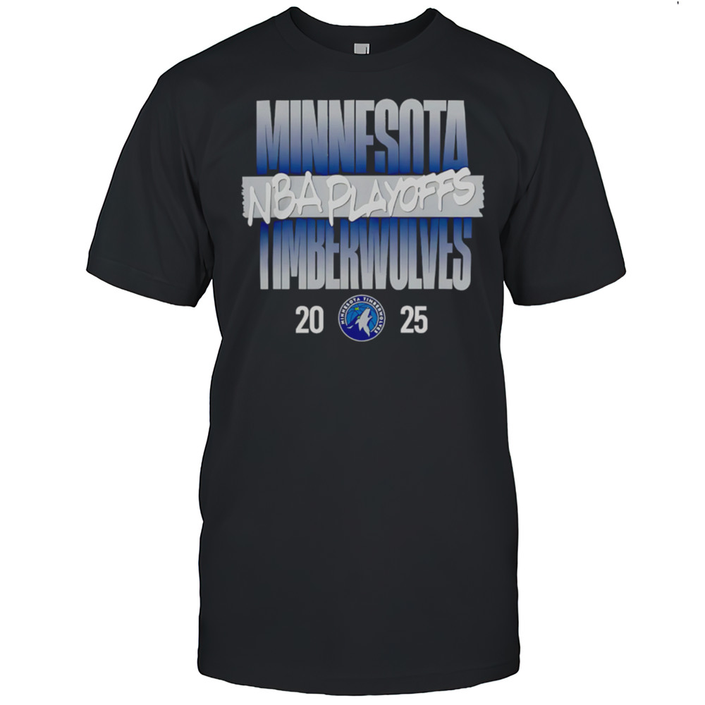 Minnesota Timberwolves NBA Playoffs 2025 Simple Shirt