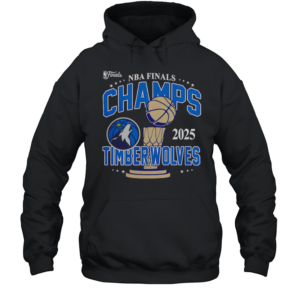 Nba 2025 Finals Champions Minnesota Timberwolves Cup Shirt Unisex Hoodie