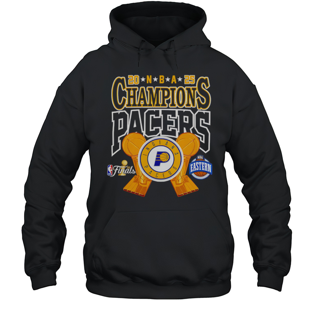 NBA Indiana Pacers Big Champions 2025 Shirt Unisex Hoodie