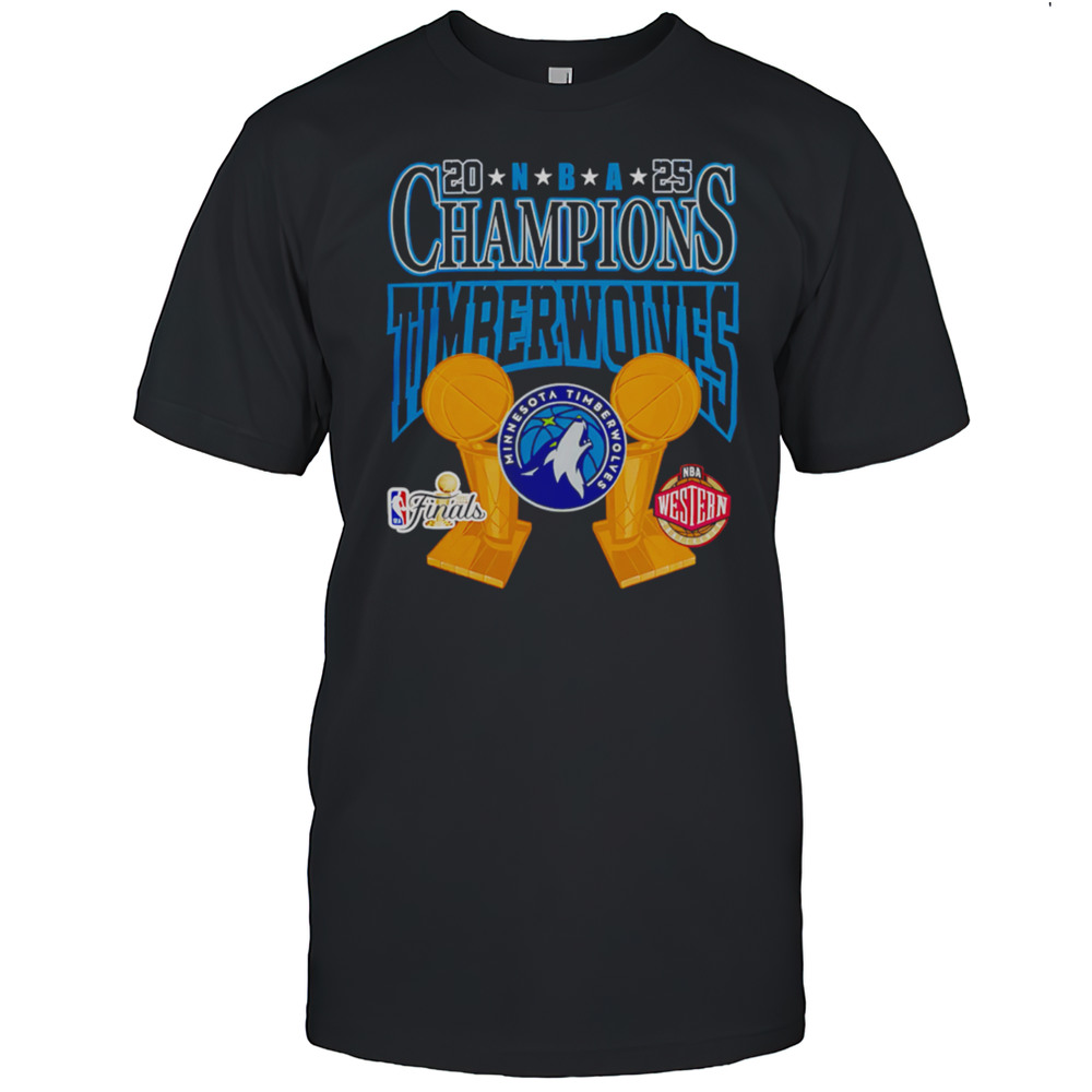NBA Minnesota Timberwolves Big Champions 2025 Shirt