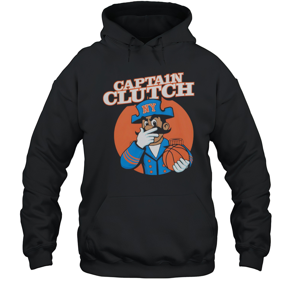 New York Knicks Jalen Brunson Captain Clutch Shirt Unisex Hoodie