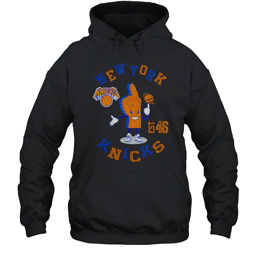 New York Knicks Stadium Essentials Mens Number One Shirt Unisex Hoodie