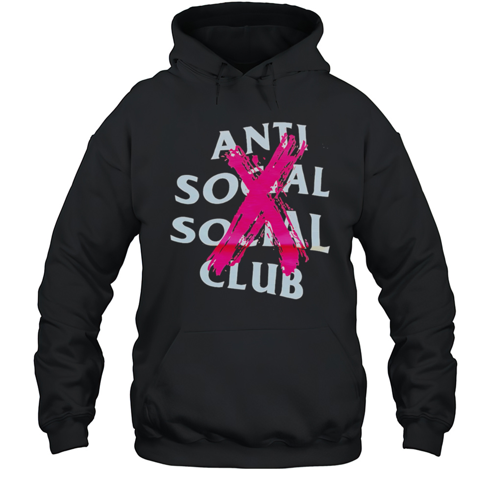 Not Anti Social Social Club Shirt Unisex Hoodie