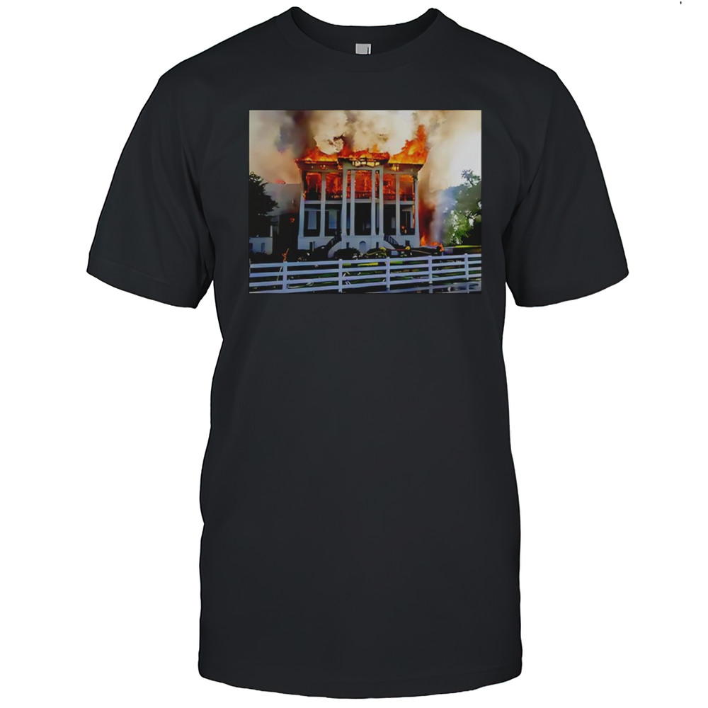 Nottoway Plantation Fire Shirt